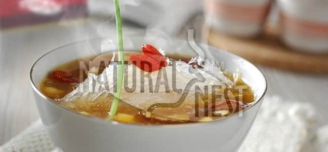 Bird Nest Soup With Pumpkin And Longan