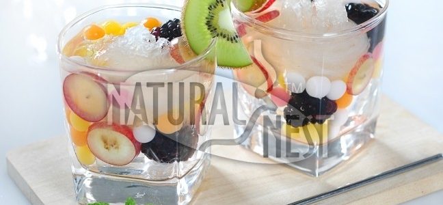 Bird Nest Fruit Cocktail