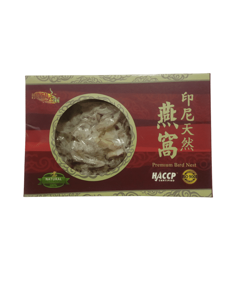 250g medium broken white birdnest in box